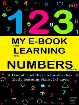 cover image of My E-Book For Learning Numbers From 0-10